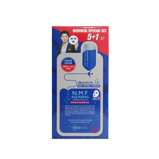 N.M.F Aquaring Ampoule Mask Special Set - 1 Box of 6 Sheets