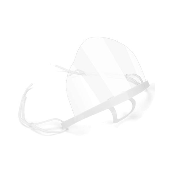 Transparent Plastic Mouth Shield Food Service