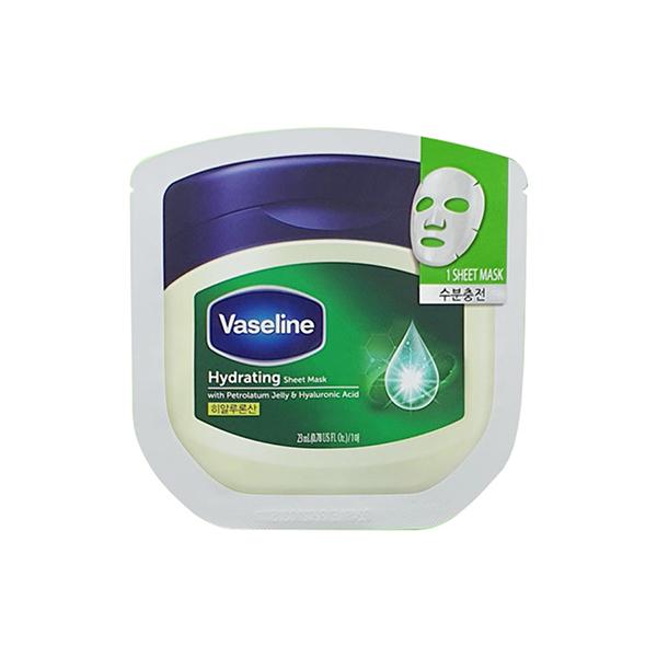 Unilever Vaseline Hydrating Sheet Mask - 1 Box of 10 Sheets