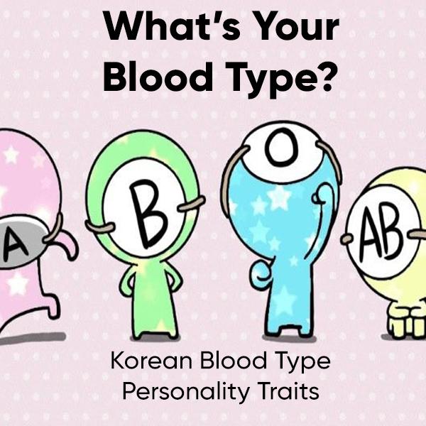 Persönlichkeitsmerkmale der koreanischen Blutgruppe