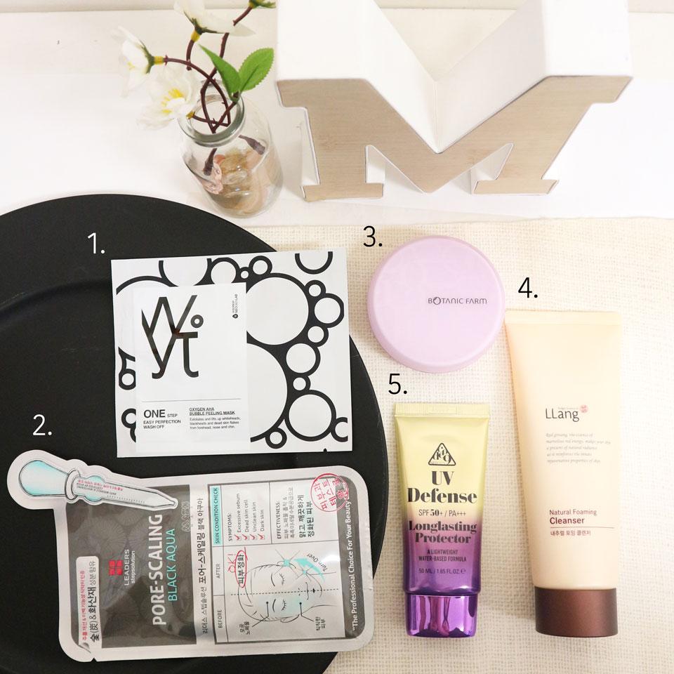 M-Pick 1 : Top 5 Must Buy Skincare Items before Summer
