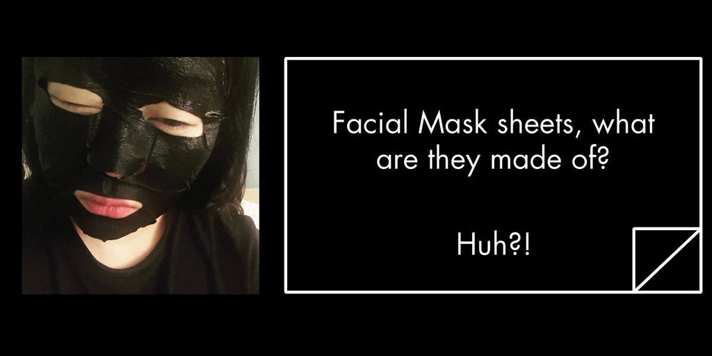 Hojas de mascarillas faciales, ¿de qué están hechas?