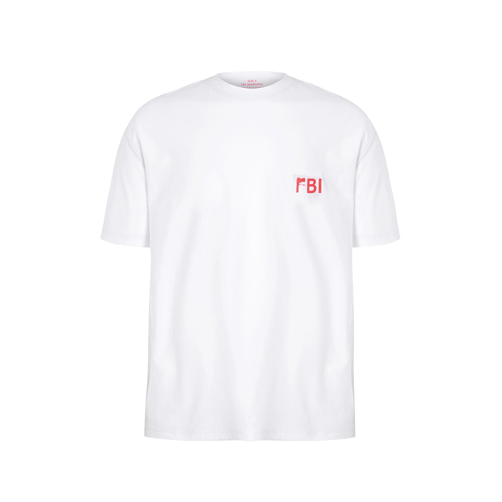 FBI &amp; 手枪双面 T 恤 WR