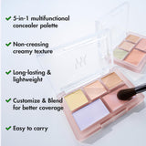 Conceal Blender Palette, #02 Pure Cover