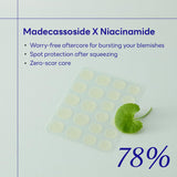 Derma Clear Madecassoside Blemish Spot Patch (2 pouch)