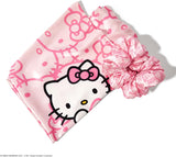 Hello Kitty x Kitsch Satin Pillowcase & Pillow Scrunchie 2PC Set