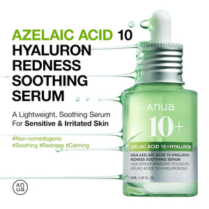 Azelaic 10 Hyaluron Redness Soothing Serum 30ml