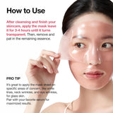 Peach 70 Niacin Brightening Collagen Mask - 1 Box of 4 Sheets