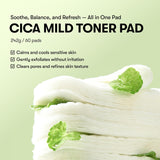 Cica Mild Toner Pad