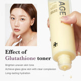 AGE-R Glutathione Glow Toner, 140ml
