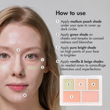 Conceal Blender Palette, #01 Clear Cover