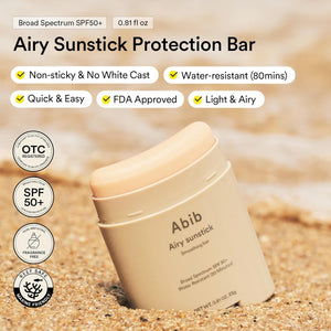 Airy Sunstick Smoothing Bar Broad Spectrum SPF50+