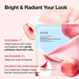 Peach 70 Niacin Brightening Collagen Mask - 1 Box of 4 Sheets