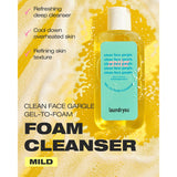 Clean Face Gargle Gel-to-Foam Cleanser Mild