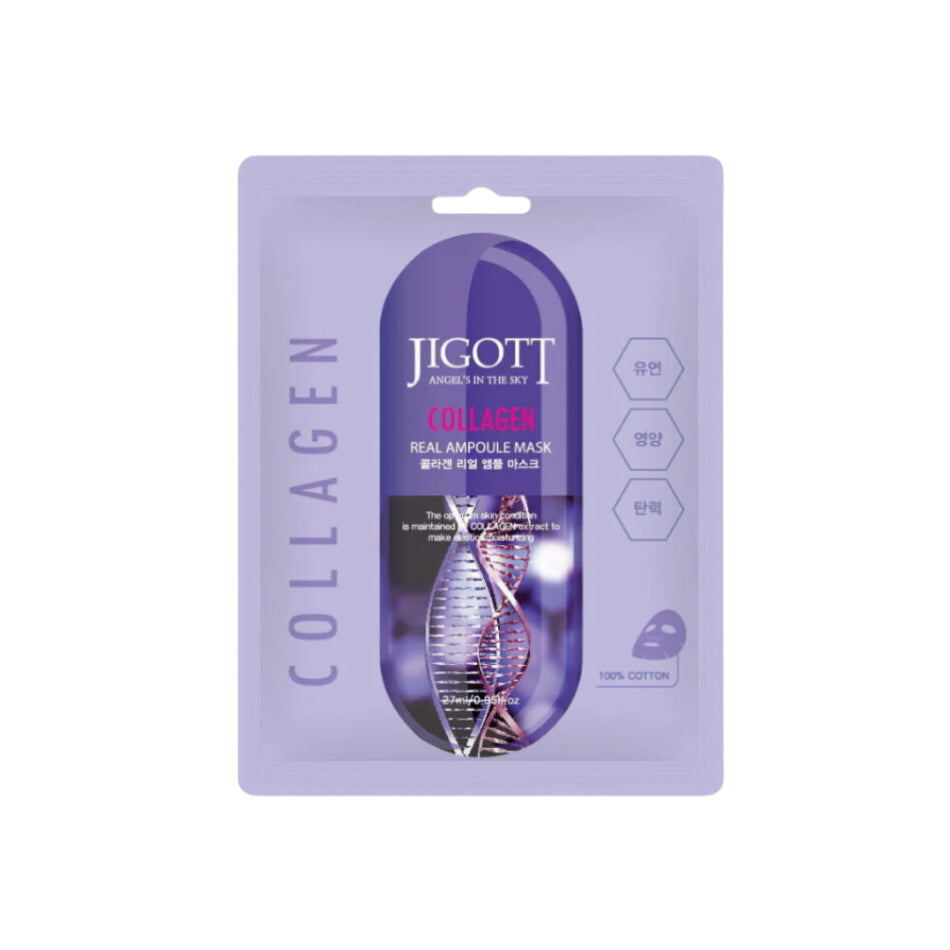 Jigott Collagen Real Ampoule Mask 1 Sheet Masksheets