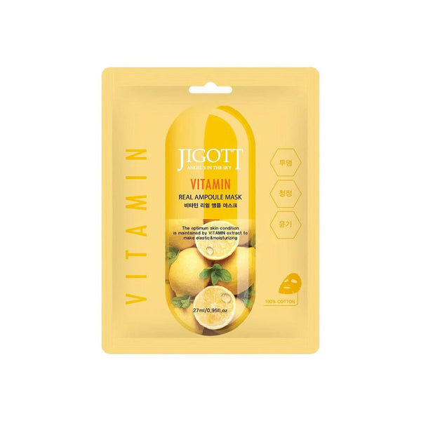 Jigott Vitamin Real Ampoule Mask 1 Sheet Masksheets