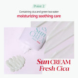 Water Splash Sun Cream Fresh Cica SPF 50+ / PA++++