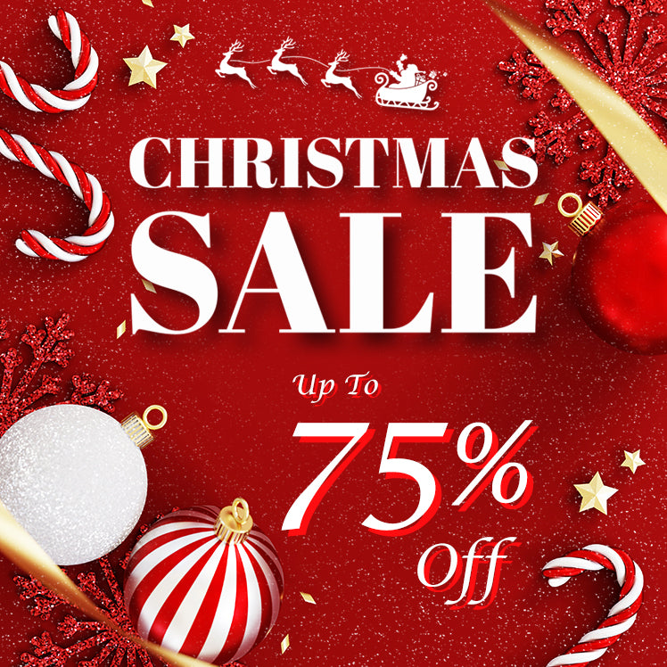 Christmas Sale Up To 75% Off