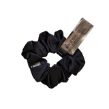 Luxe Soft Satin Scrunchie - Black