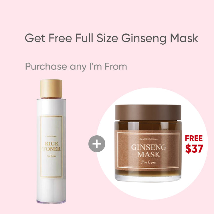 I'm From - Free $37 Value Ginseng Mask