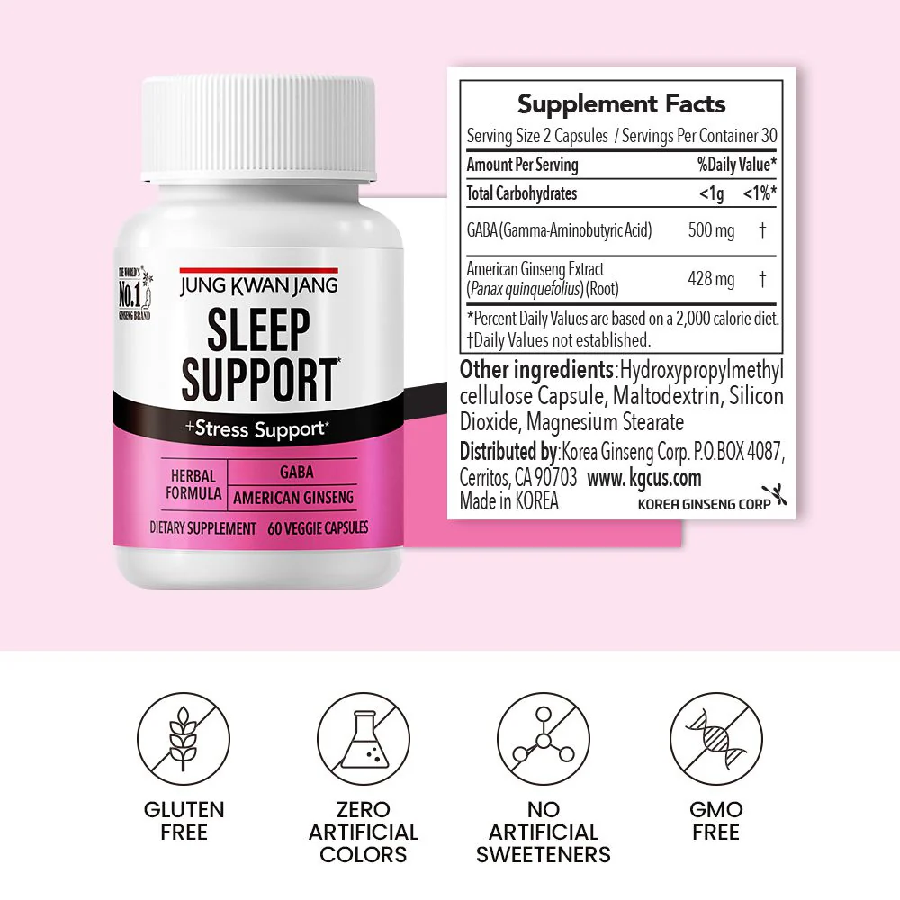 Jung Kwan Jang Sleep Support | Masksheets