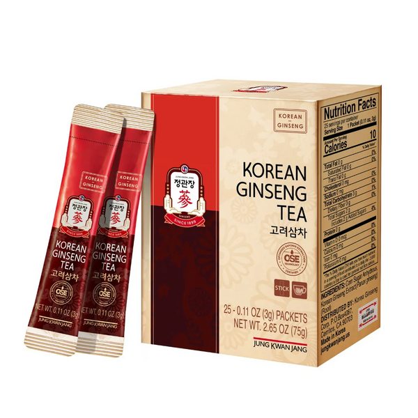 Cheong Kwan Jang Korean Ginseng Tea 25 Packs | Masksheets