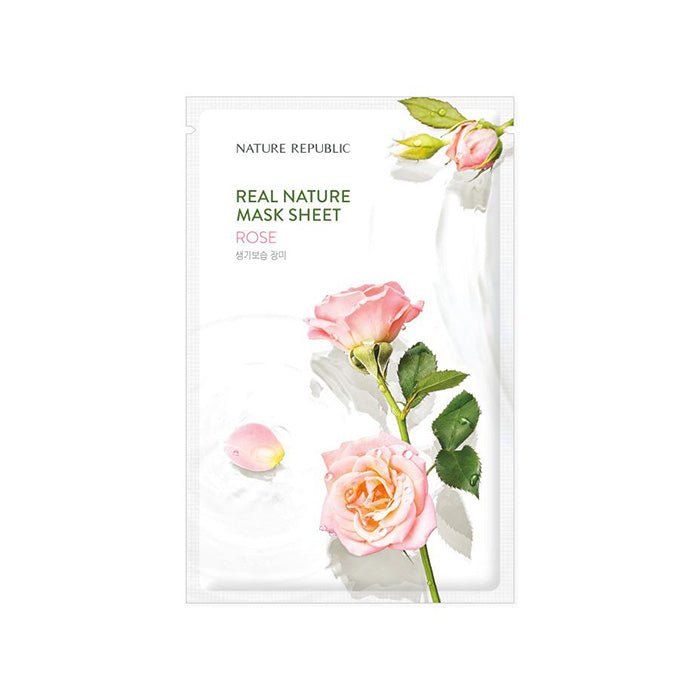 Real Nature Mask Sheet Rose
