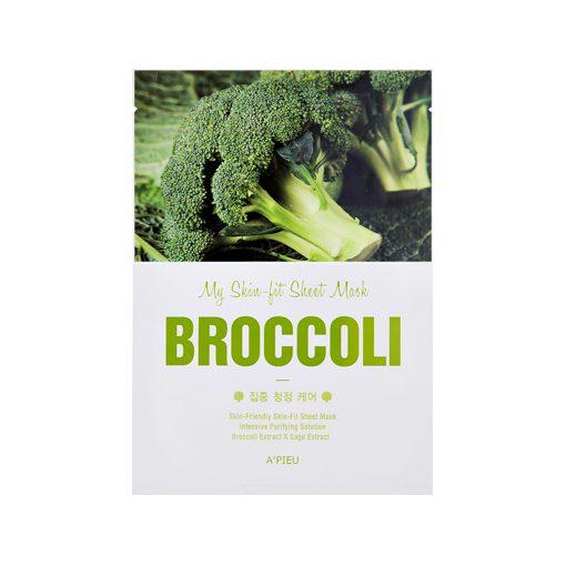 My Skin-fit Sheet Mask Broccoli - 1 Sheet