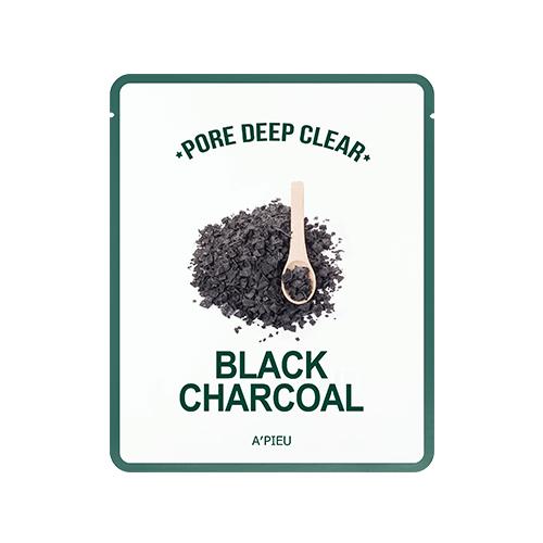 Pore Deep Clear Black Charcoal Mask - 1 Sheet