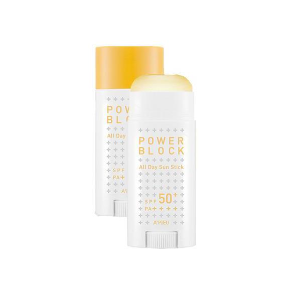 A'PIEU Power Block All Day Sun Stick SPF50+/PA++++ | Masksheets