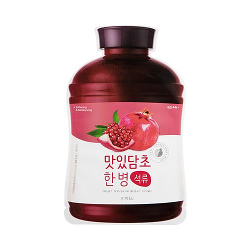 Fruit Vinegar Sheet Mask - Pomegranate