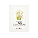 Beauty in a Food Mask Sheet, Rice
