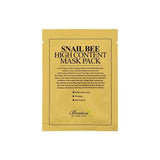Snail Bee High Content Mask Pack - 1 Box of 10 Sheets