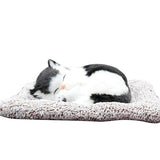 Air Purifying Freshener Simulation - Black & White Cat