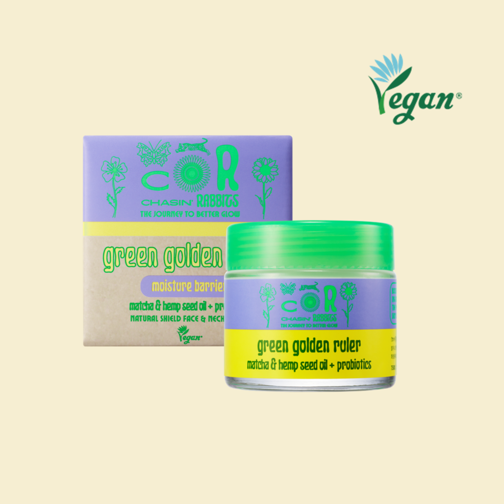 Chasin' Rabbits Green Golden Ruler Cream | Masksheets