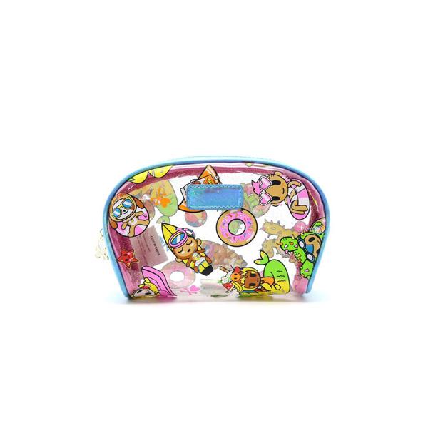 Pool Party Clear Cosmetic Case