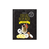 Cocktail Recipe Mask Pina Colada - 1 Sheet
