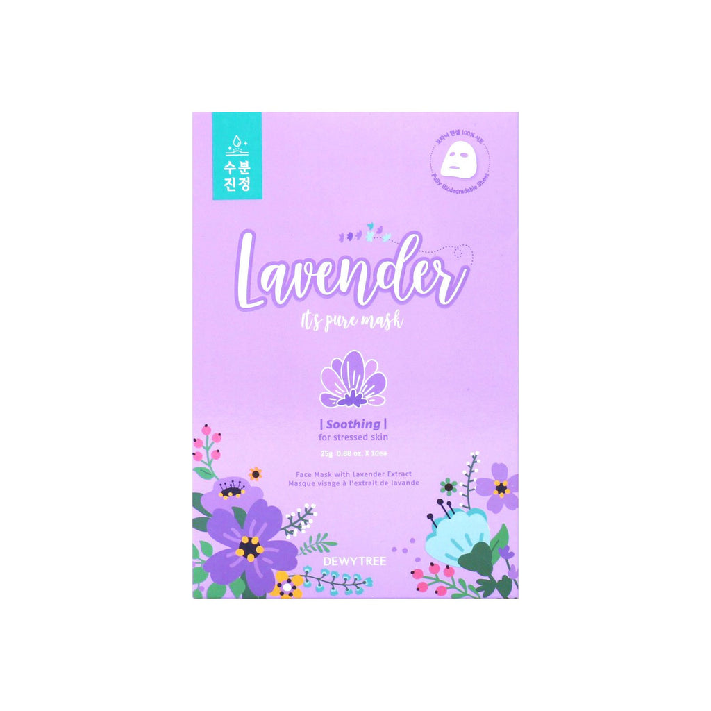It's Pure Lavender Mask -1 Box of 10 Sheets