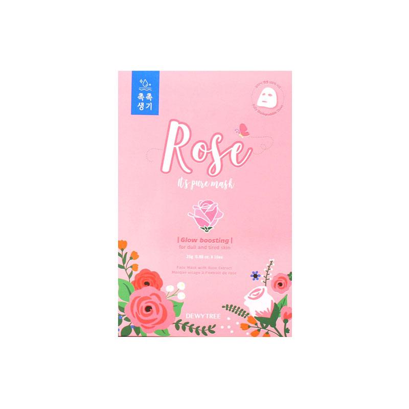 It's Pure Rose Mask - 1 Box of 10 Sheets