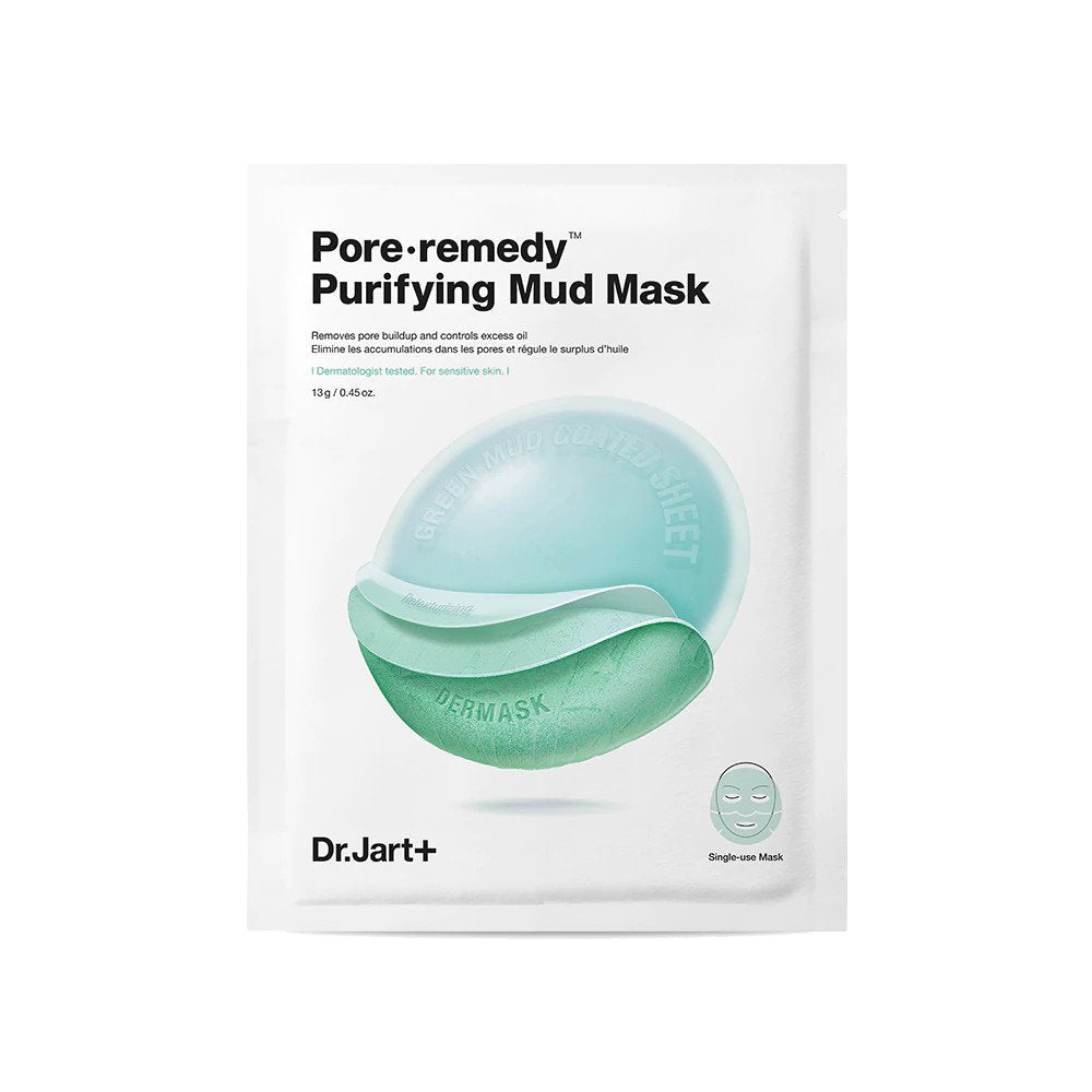 Pore Remedy Purifying Mud Mask - 1 Box of 5 Sheets