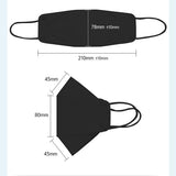 Cleancare KF94 Respirator Face Mask Black - 10 PCS