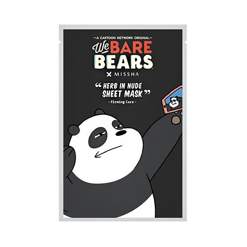 Herb in Nude Sheet Mask We Bare Bears - Firming Care