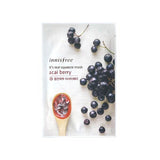 It's Real Squeeze Mask - Acai Berry - 1 Sheet