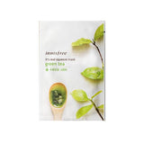 It's Real Squeeze Mask Green Tea - 1 Sheet