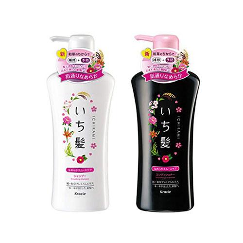 Ichikami Smoothing Shampoo Conditional Set