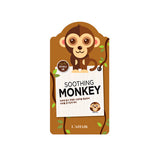 Animal Soothing Monkey Mask -  1 Box of 10 Sheets