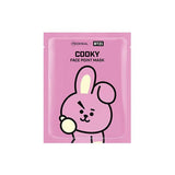 BT21 Face Point Mask Cooky