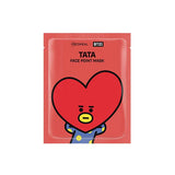 BT21 Face Point Mask Tata