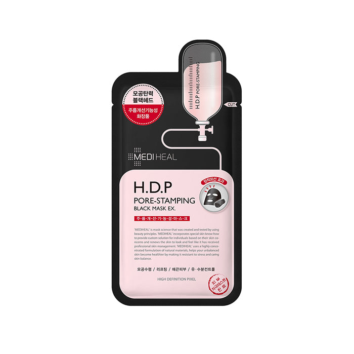 H.D.P Pore-Stamping Charcoal-Mineral Mask EX