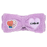 BT21 BABY Plush Spa Teddy Headyband - Starstruck Purple